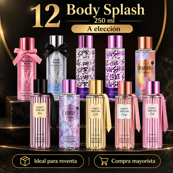 12 Body Splash 250ML - V.V. Love