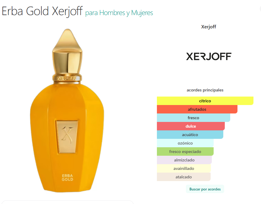 Erba Gold EDP 2ML - Xerjoff