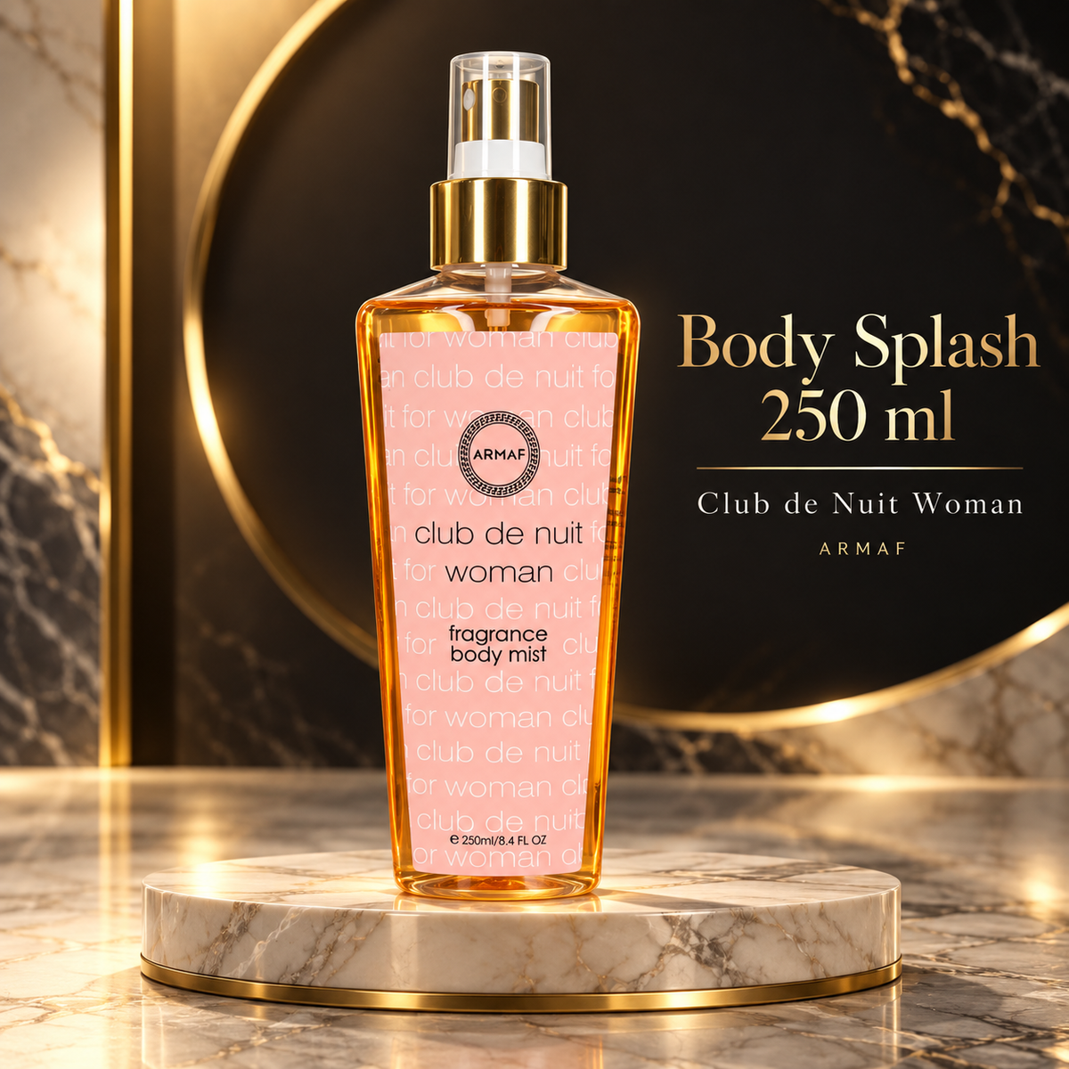 12 Body Splash Club De Nuit Mujer 250ml - Armaf