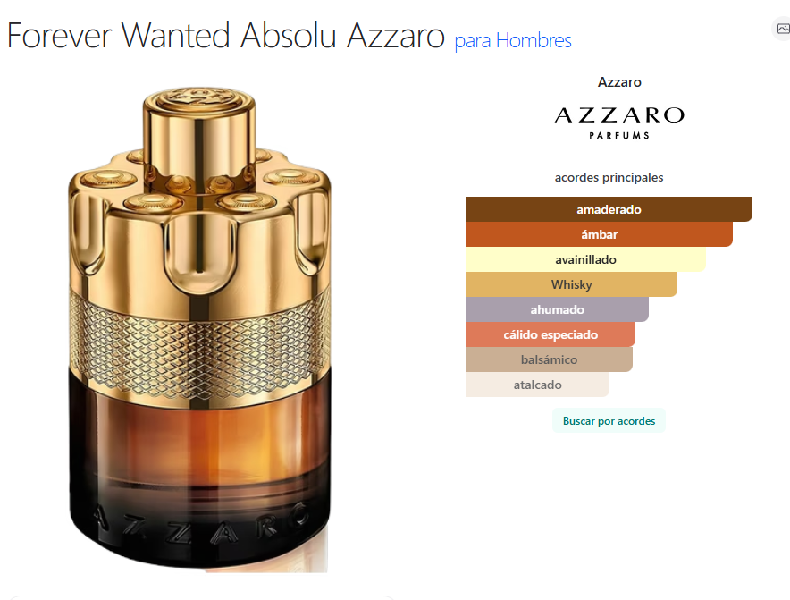 Azzaro Forever Wanted Absolu Parfum 1.2ML