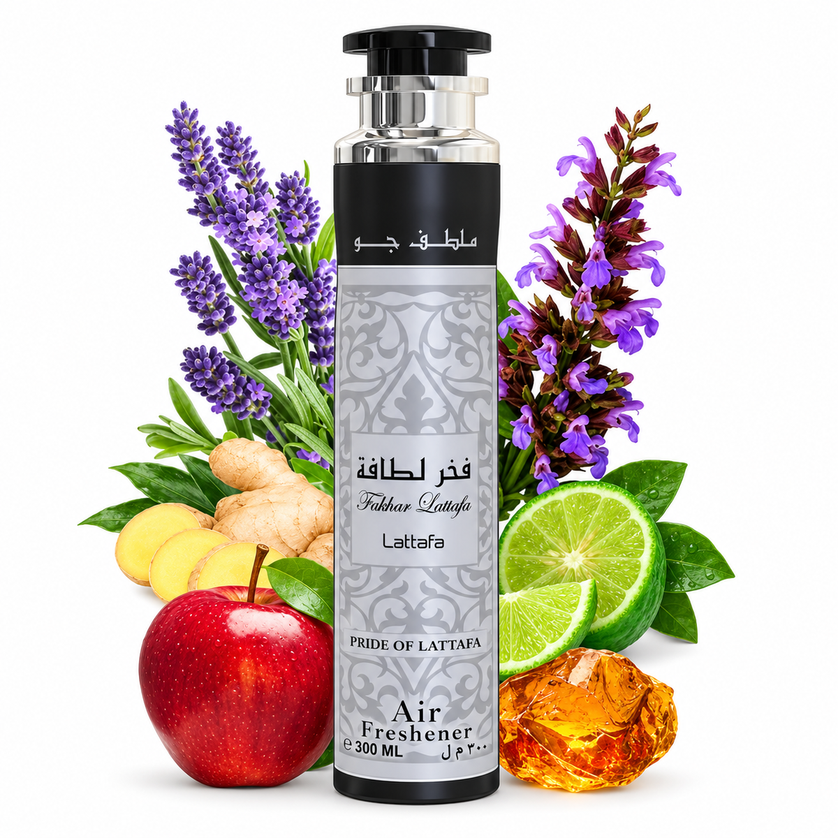 Ambientador Lattafa Fakhar Black 300ml