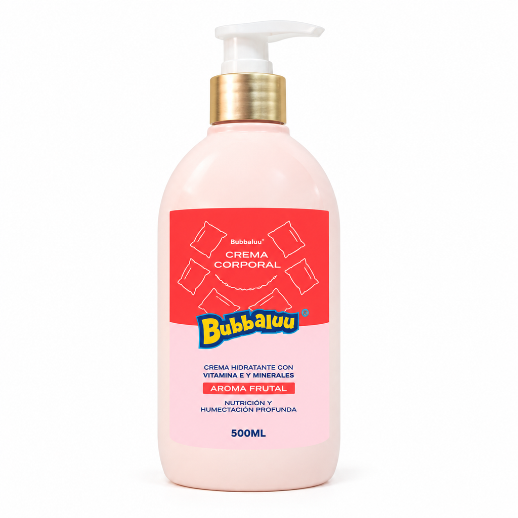 Crema Corporal Frutilla 500ml - Bubbaluu