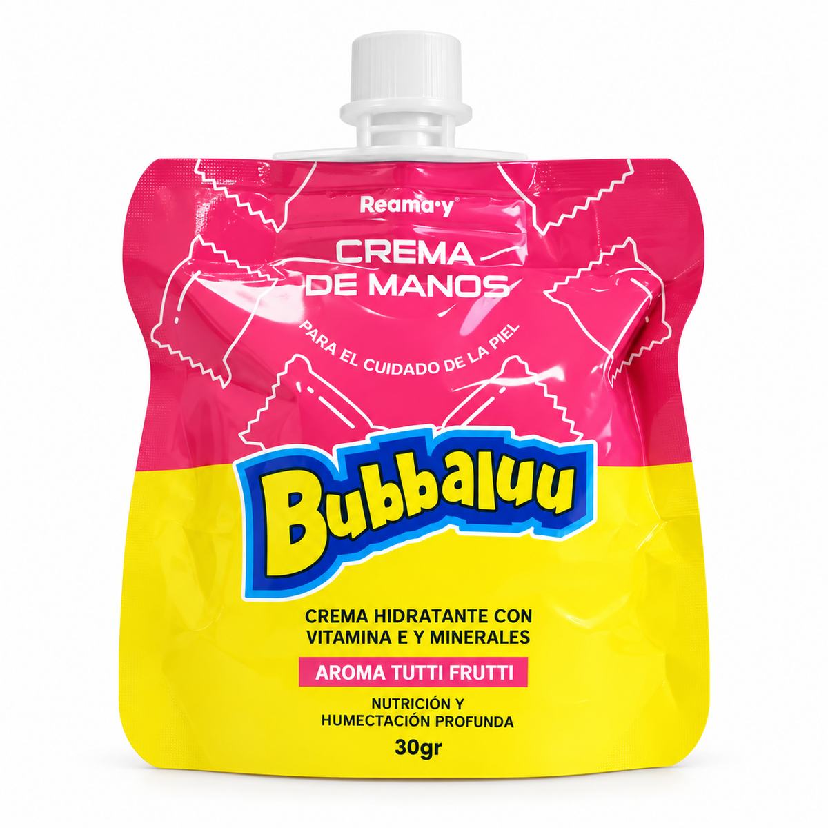 Crema de manos tutti Frutti 30ml - Bubbaluu