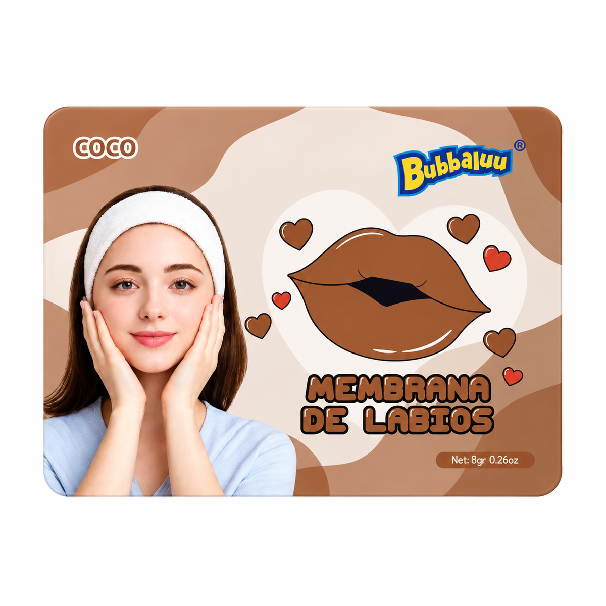 Membrana de Labios Coco - Bubbaluu
