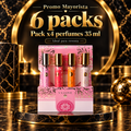 Lote 6 Packs 4 perfumes 35ML - V.V. Love