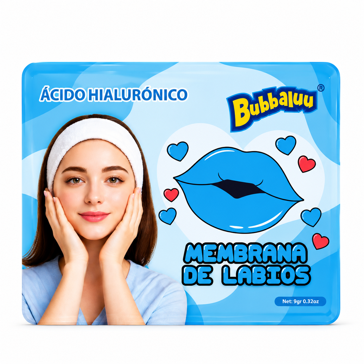 Membrana de Labios Acido Hialuronico - Bubbaluu
