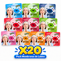 20 Membranas de Labios - Bubbaluu