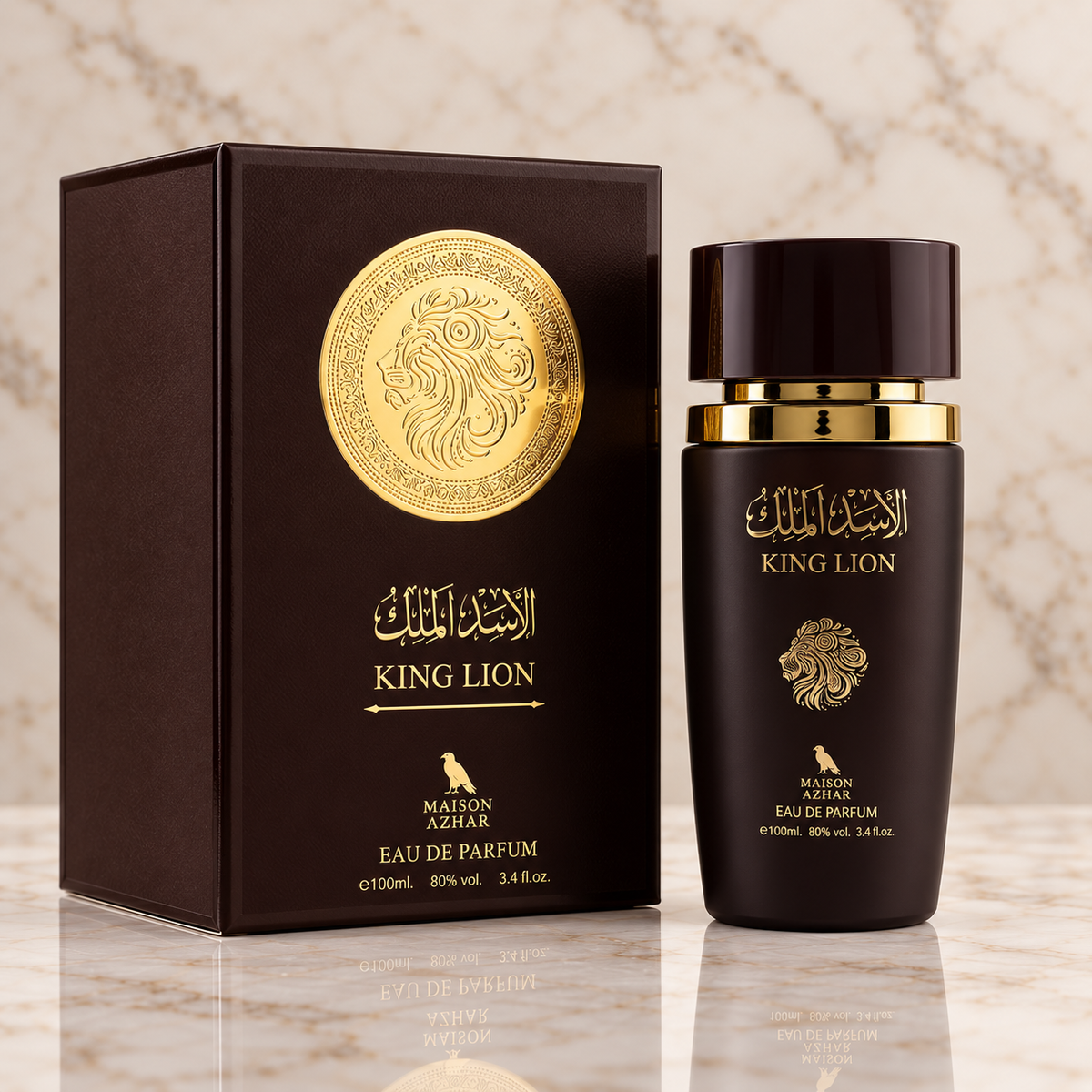 King Lion Cafe EDP 100ml - Maison Azhar