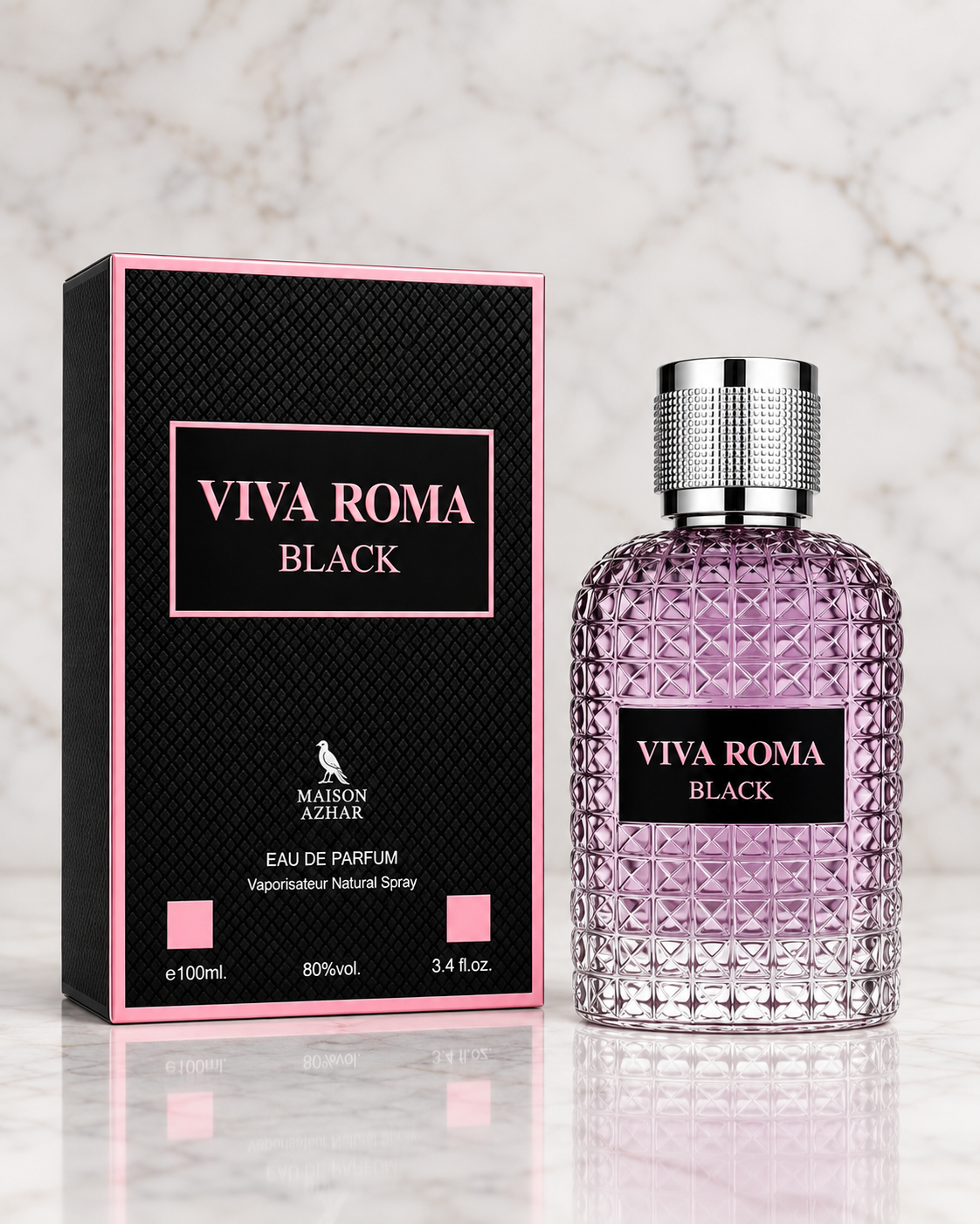 Viva Roma Black EDP 100ml - Maison Azhar