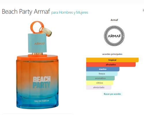 Beach Party EDP 100ml - Armaf