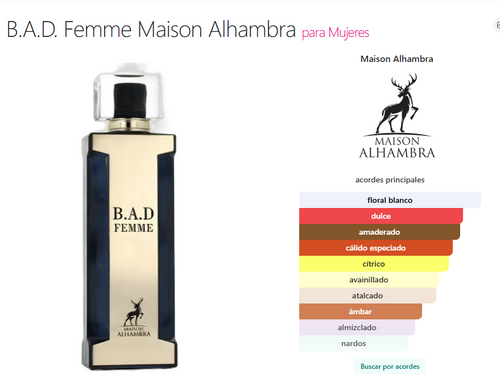 Bad Femme EDP 100ml - Maison Alhambra