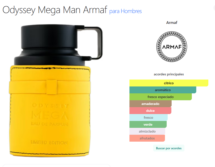 Spray Armaf Odyssey Mega 200ml