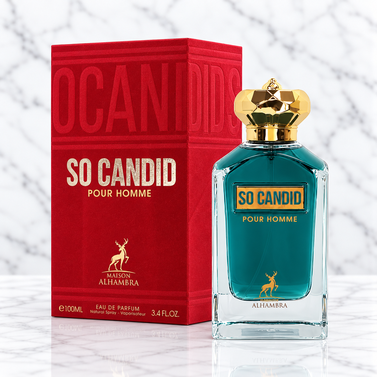 So Candid Pour Homme EDP 100ml - Maison Alhambra