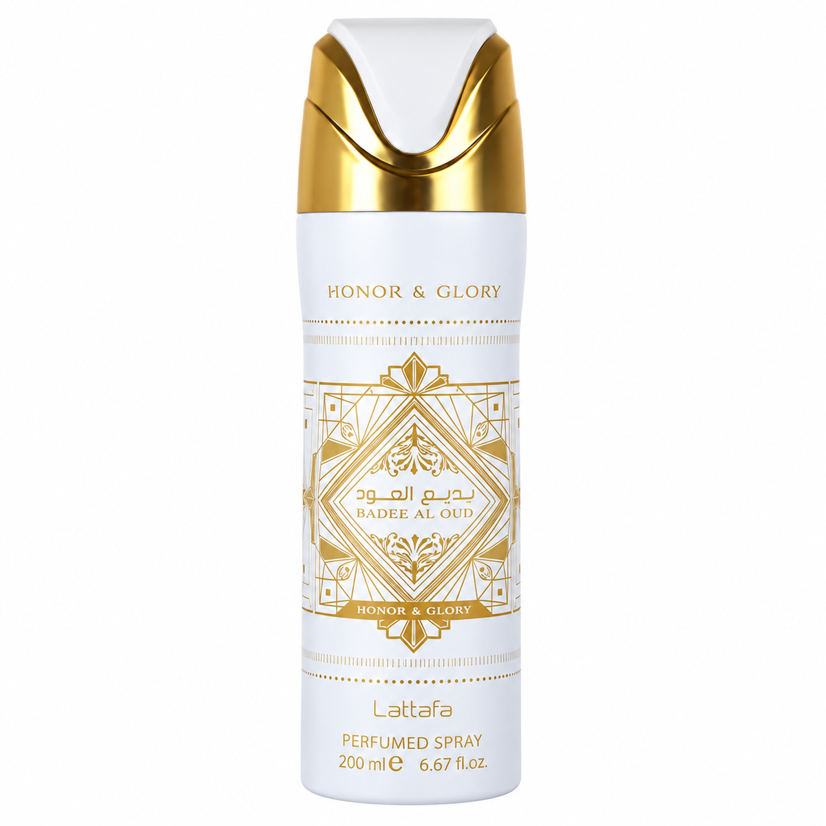 Perfume Spray Lattafa Badee Al Oud Honor y Glory 200ml