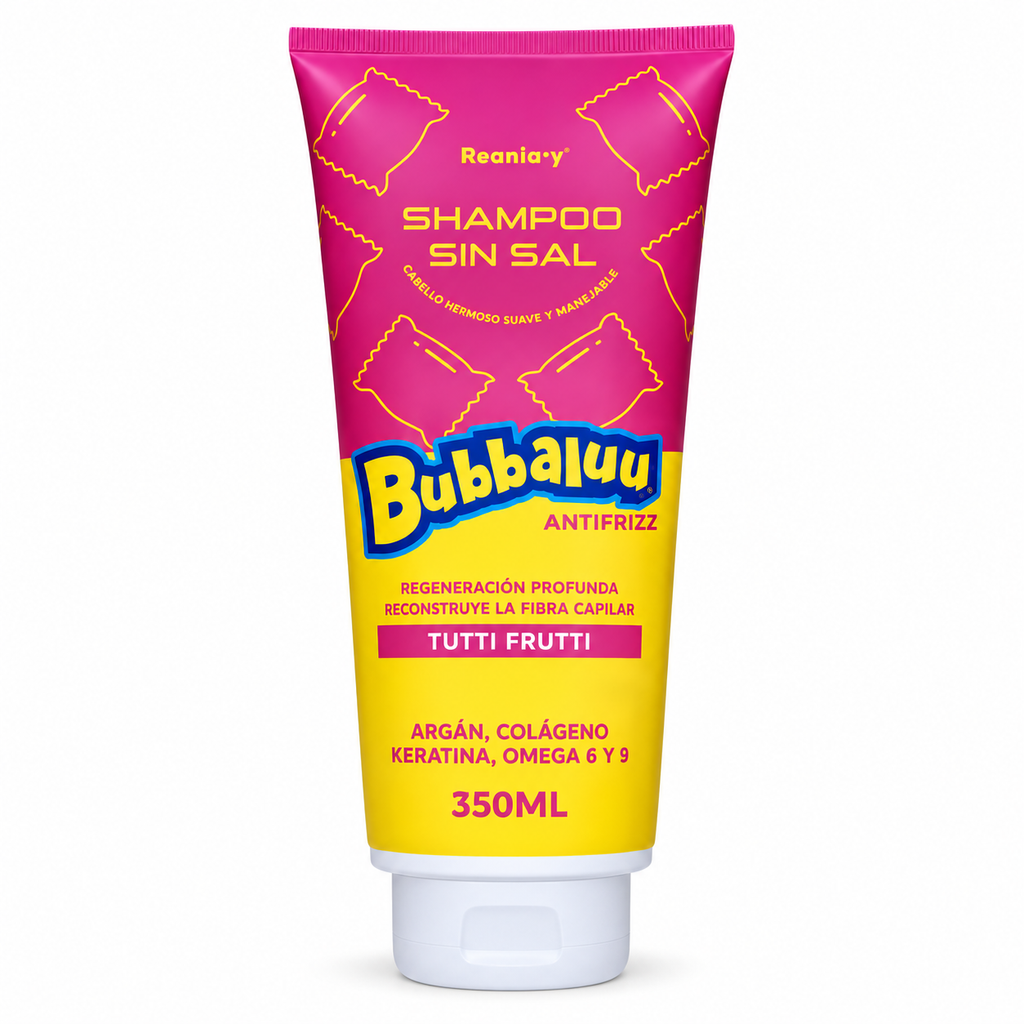 Shampoo Antifrizz Tutti Frutti 350ml - Bubbaluu
