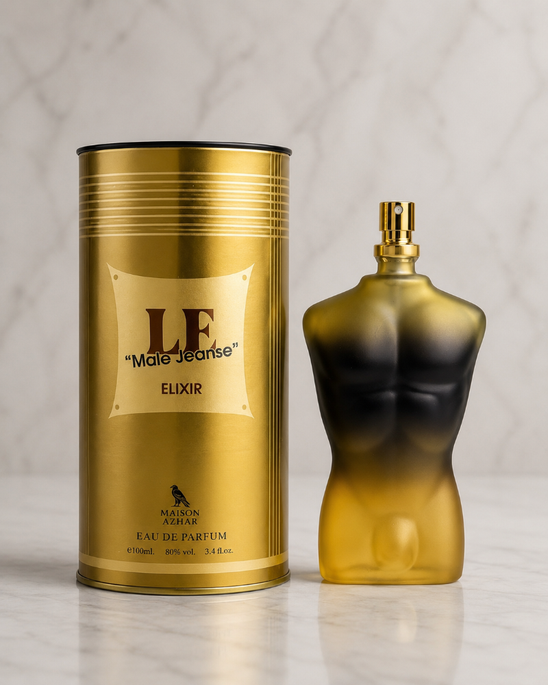 Le Male Jeanse Elixir EDP 100ml - Maison Azhar